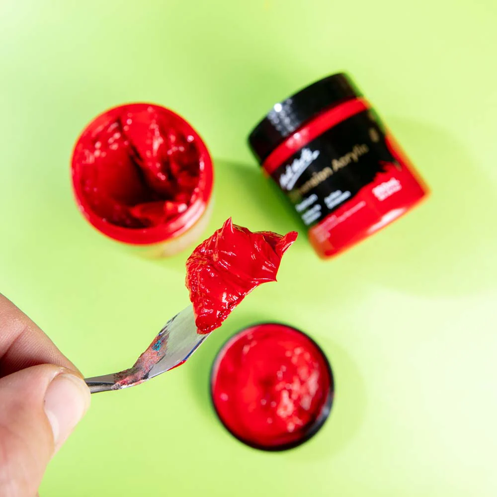 Dimension Acrylic Premium 250ml - Permanent Red - Image 6