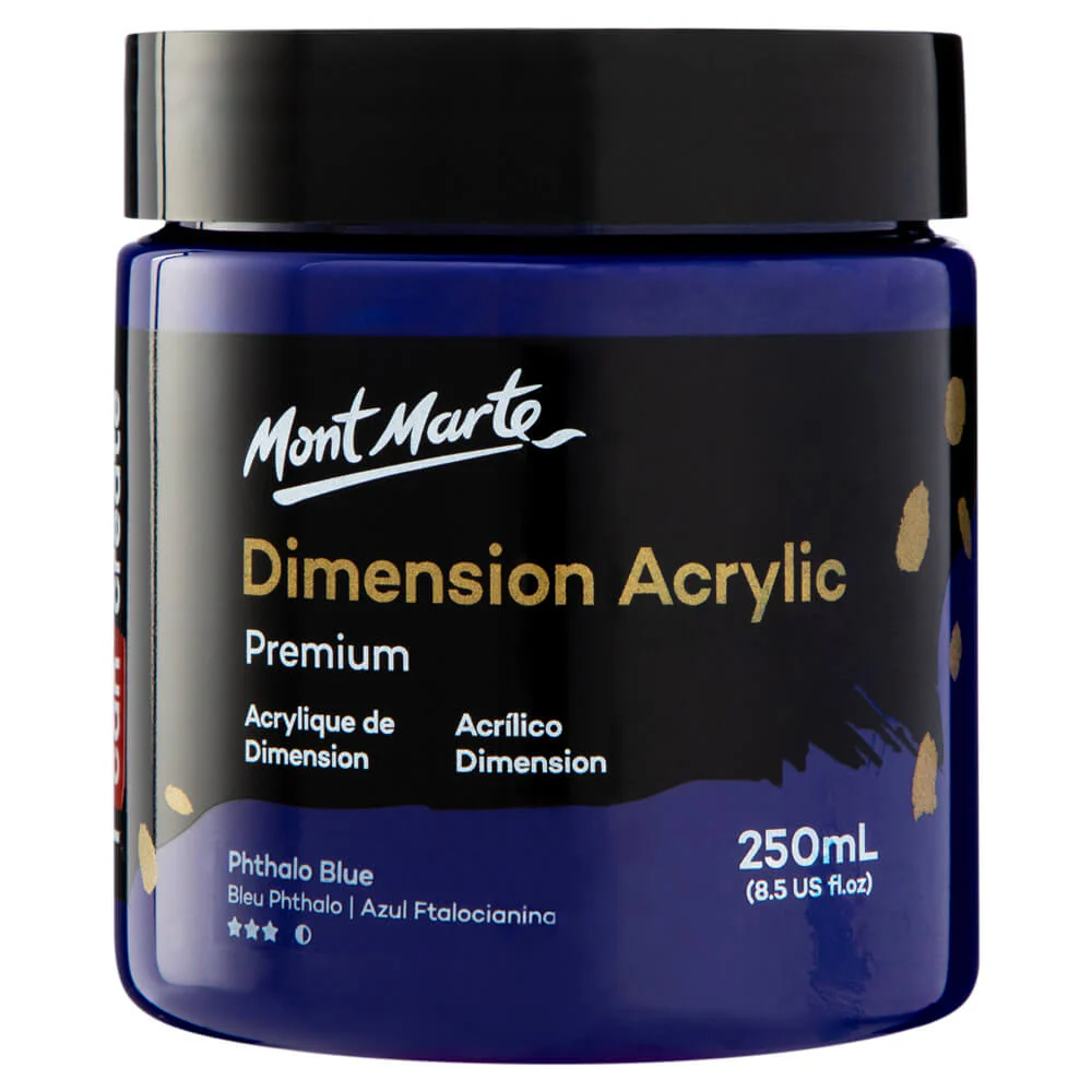 Dimension Acrylic Premium 250ml - Phthalo Blue