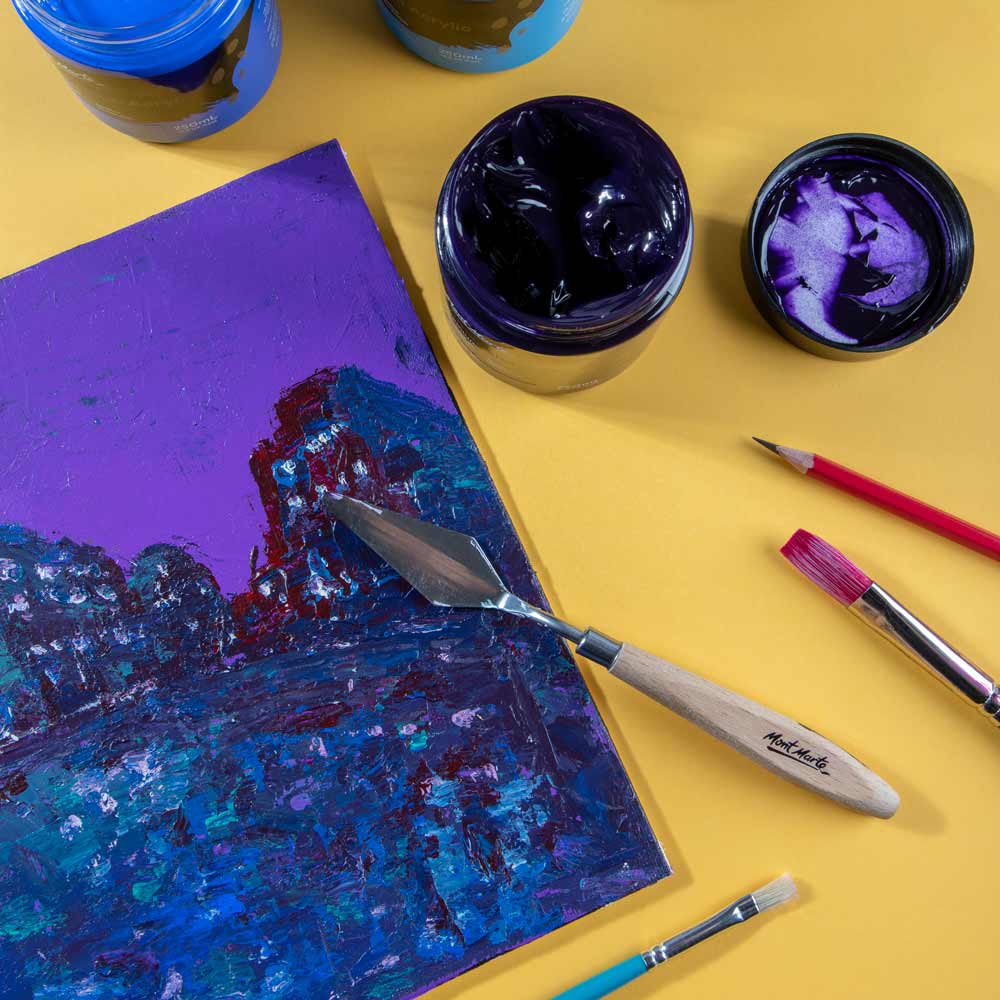 Dimension Acrylic Premium 250ml - Purple - Image 6