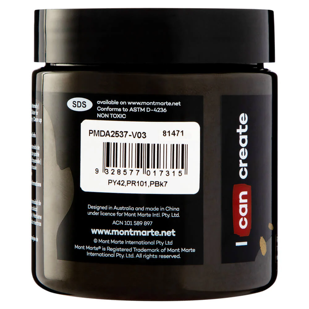 Dimension Acrylic Premium 250ml - Raw Umber - Image 2