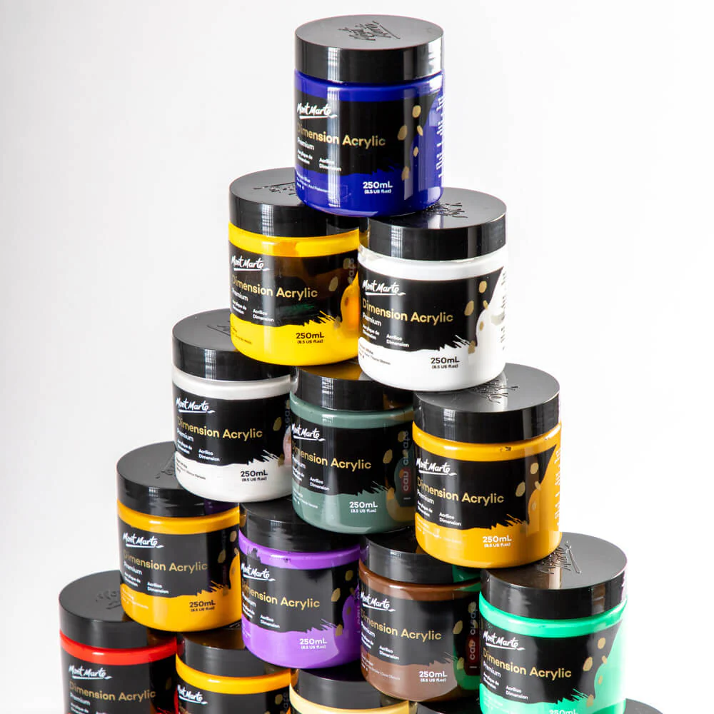 Dimension Acrylic Premium 250ml - Red Ochre - Image 5