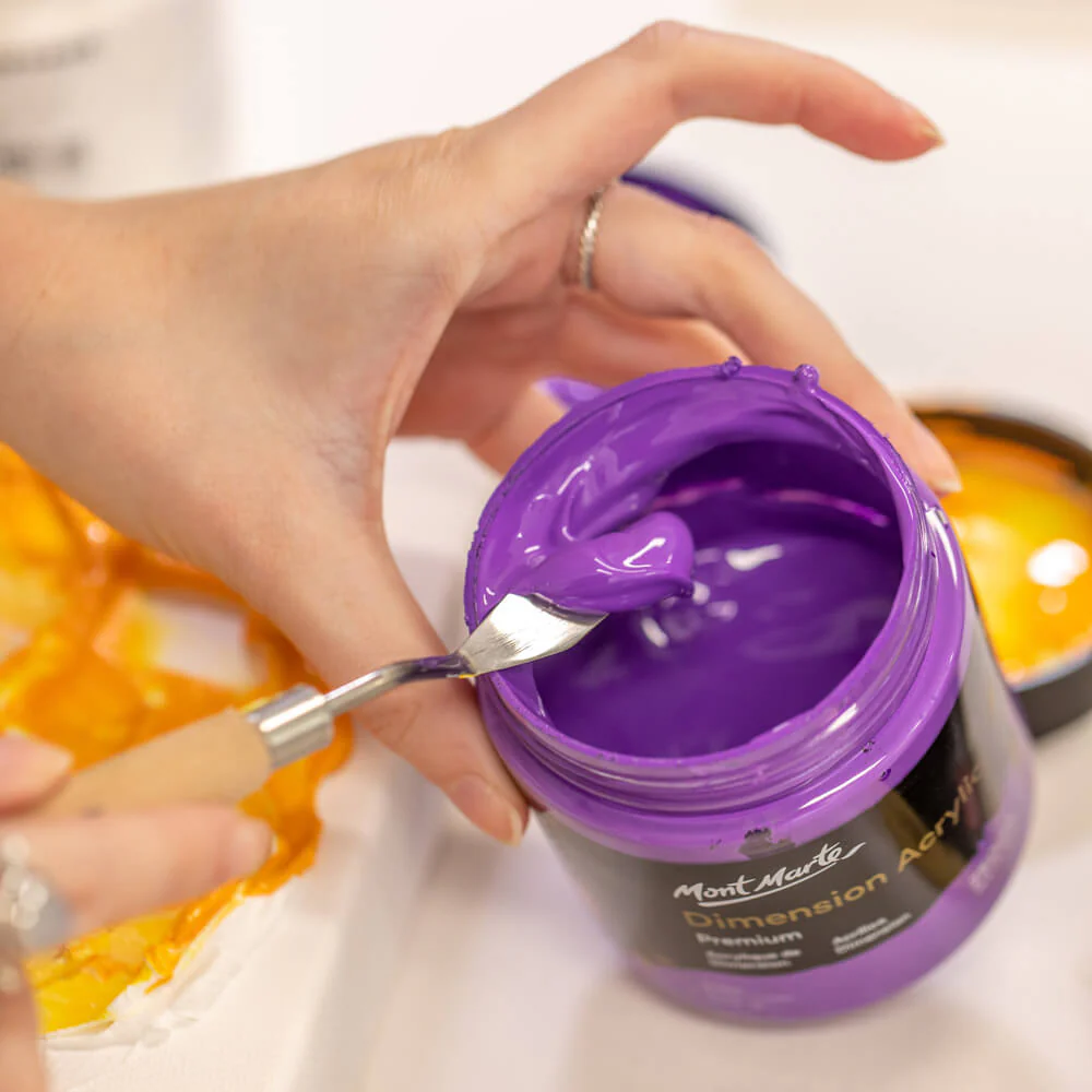 Dimension Acrylic Premium 250ml - Violet - Image 7