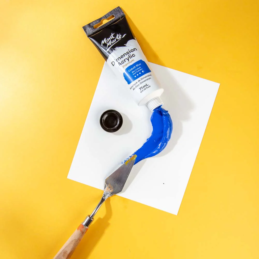 Dimension Acrylic Premium 75ml Tube - Cobalt Blue - Image 2
