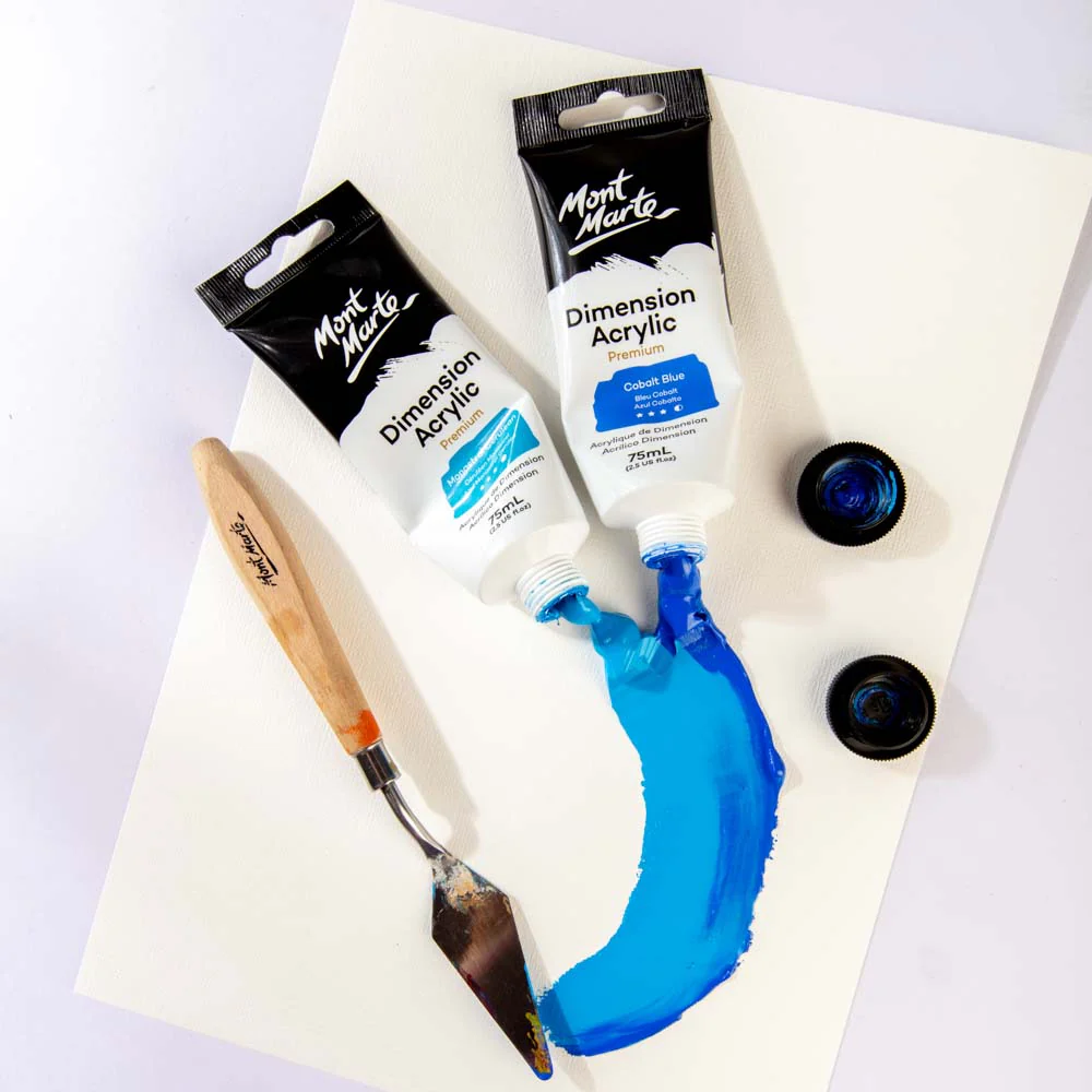 Dimension Acrylic Premium 75ml Tube - Monastral Cerulean - Image 2