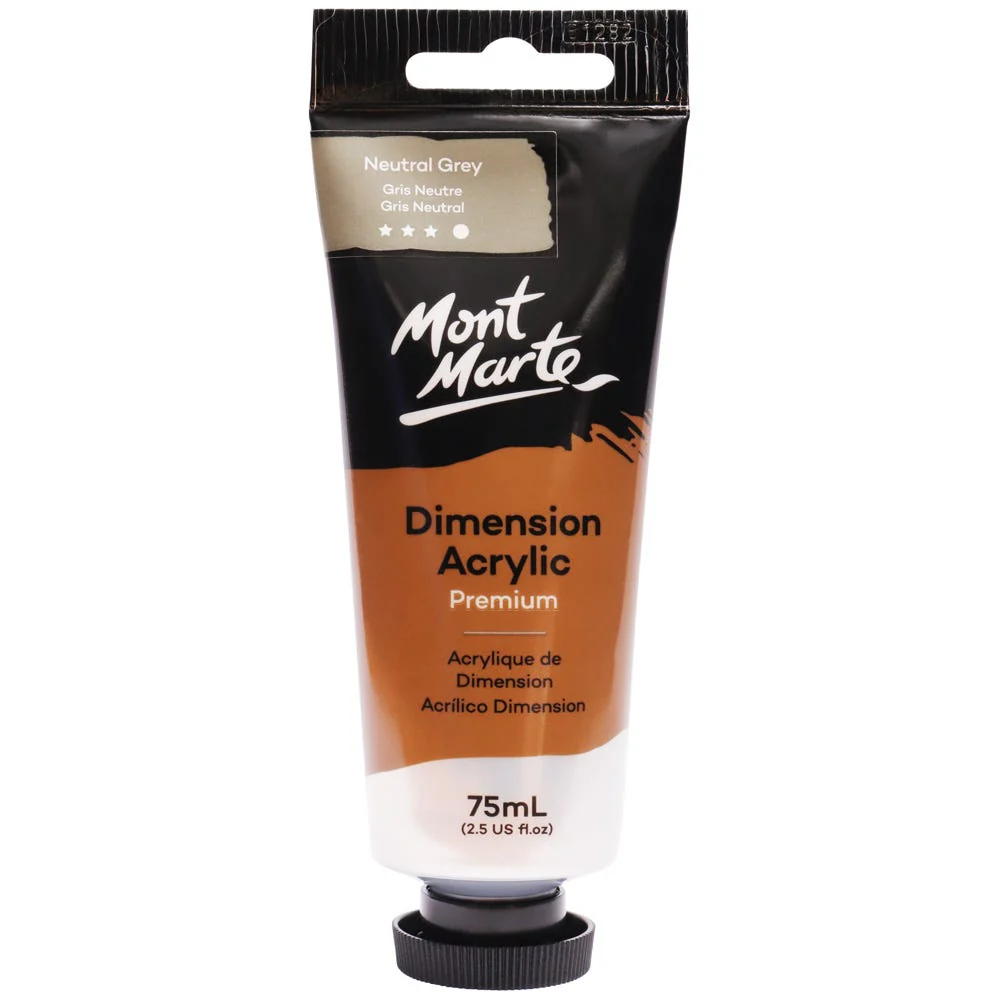 Dimension Acrylic Premium 75ml Tube - Neutral Grey