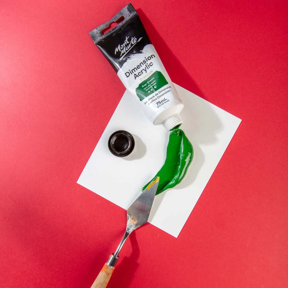 Dimension Acrylic Premium 75ml Tube - Sap Green - Image 2