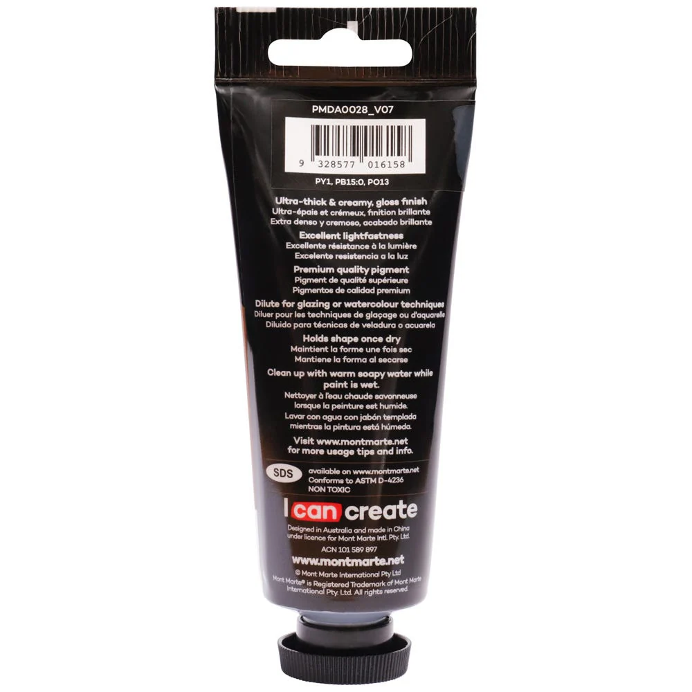 Dimension Acrylic Premium 75ml Tube - Terre Verte - Image 3