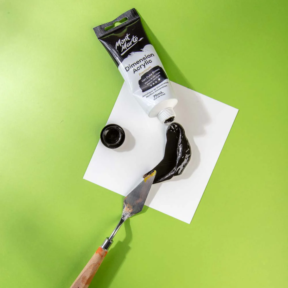 Dimension Acrylic Premium 75ml Tube - Van Dyke Brown - Image 2