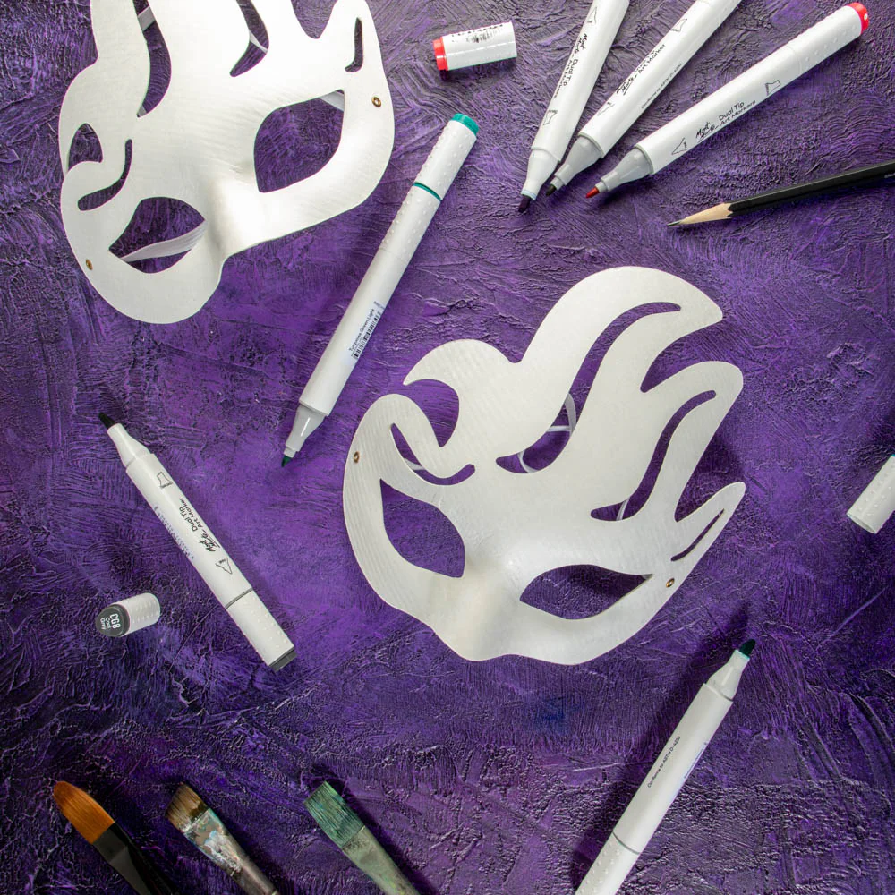 DIY Party Masks Discovery 4pc - Flame - Image 7