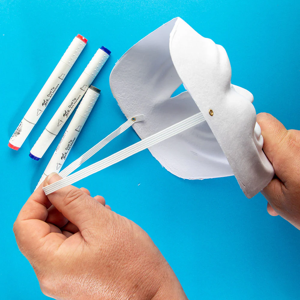 DIY Party Masks Discovery 4pc - Mime - Image 5