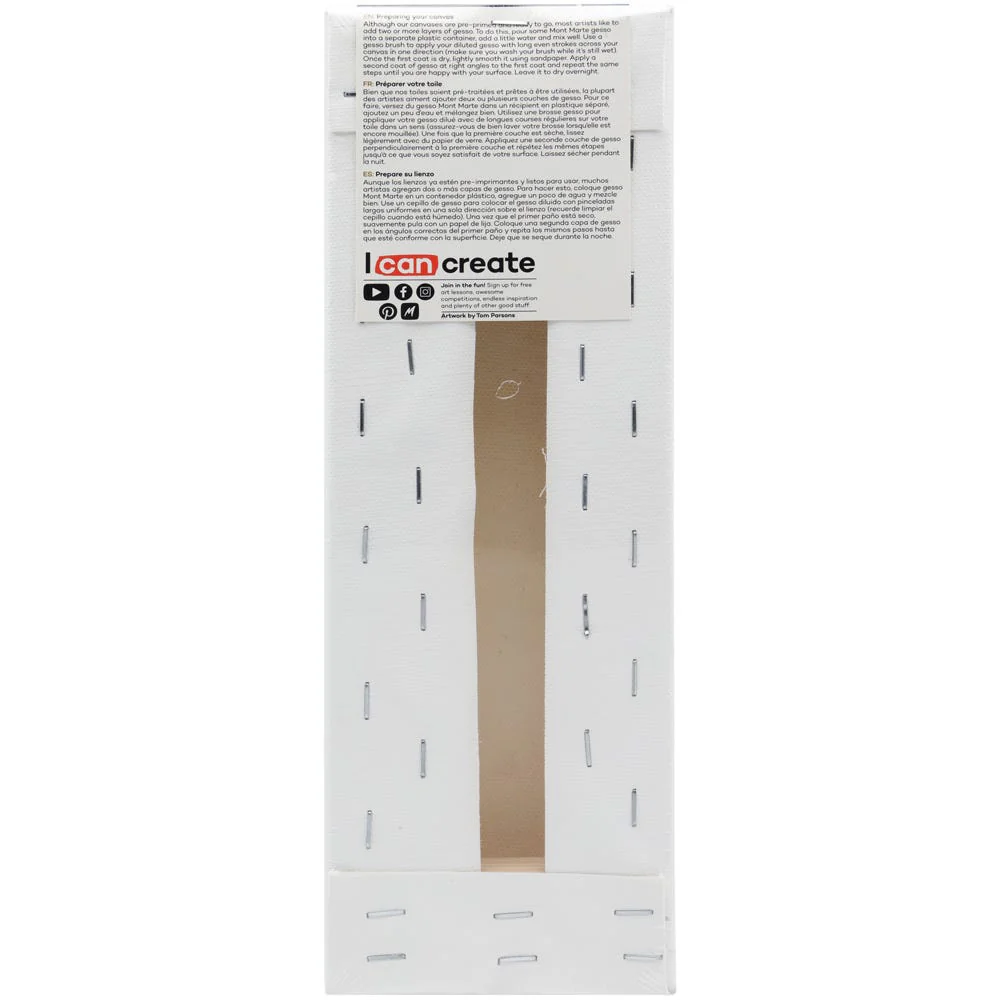 Double Thick Canvas Premium 10.2 x 30.5cm (4 x 12in) - Image 3