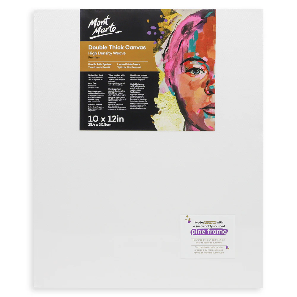 Double Thick Canvas Premium 25.4 x 30.5cm (10 x 12in)