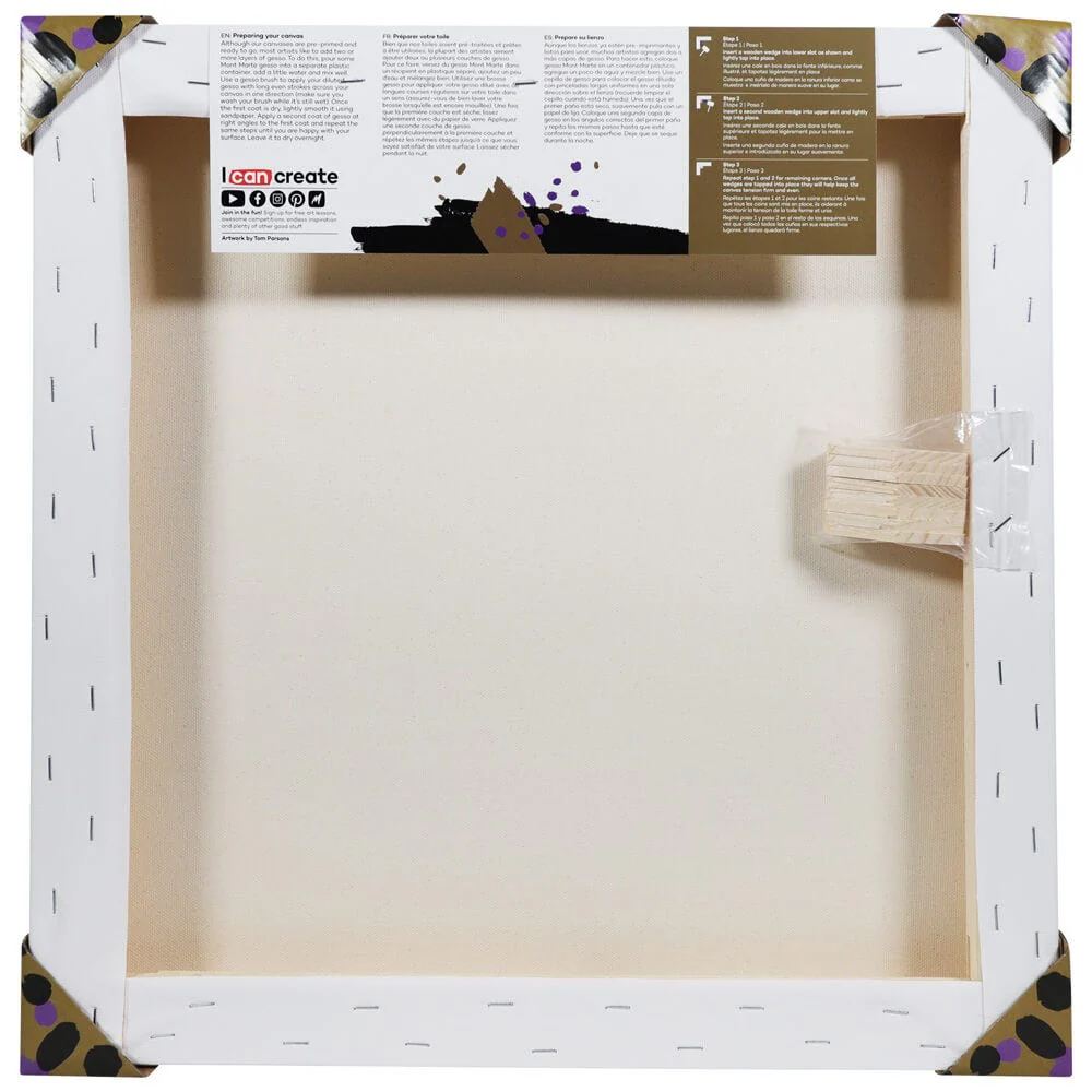 Double Thick Canvas Premium 45.7 x 45.7cm (18 x 18in) - Image 3