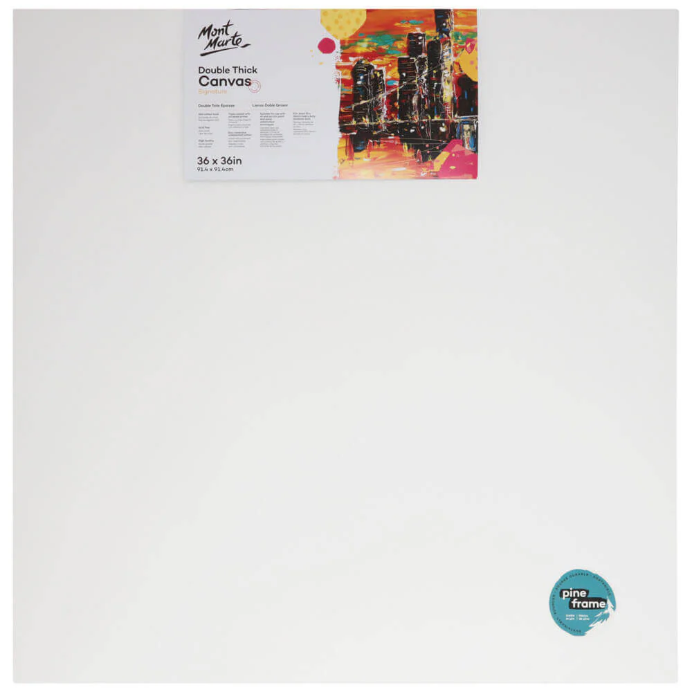 Double Thick Canvas Signature 91.4 x 91.4cm (36 x 36in)