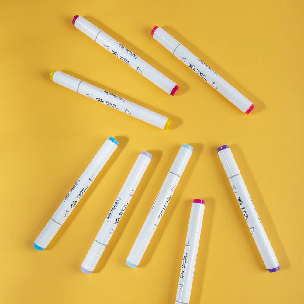 Dual Tip Art Marker Premium - Cadmium Yellow Y3 - Image 8