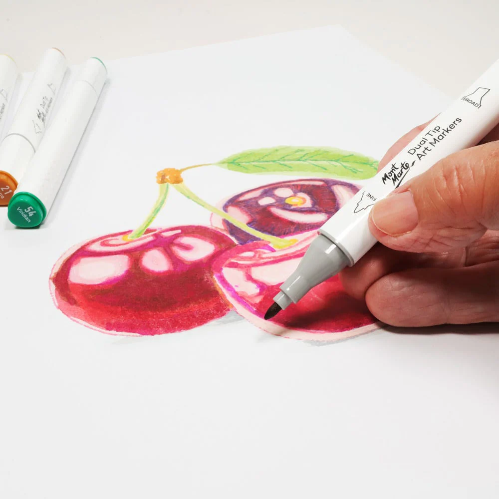 Dual Tip Art Marker Premium - Forest Green G10 - Image 5