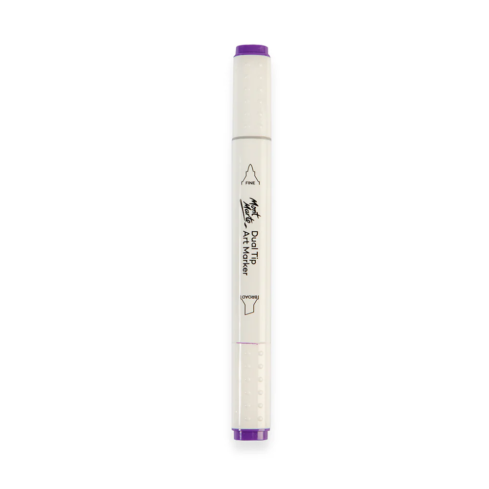 Dual Tip Art Marker Premium - Violet V1 - Image 2