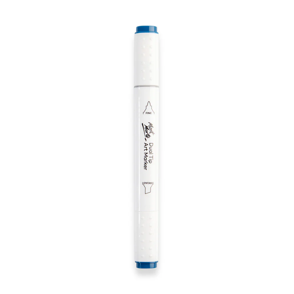 Dual Tip Art Marker Premium - Prussian Blue B3 - Image 2