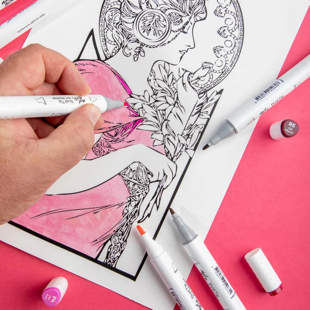 Dual Tip Art Marker Premium - Flamingo P2 - Image 4
