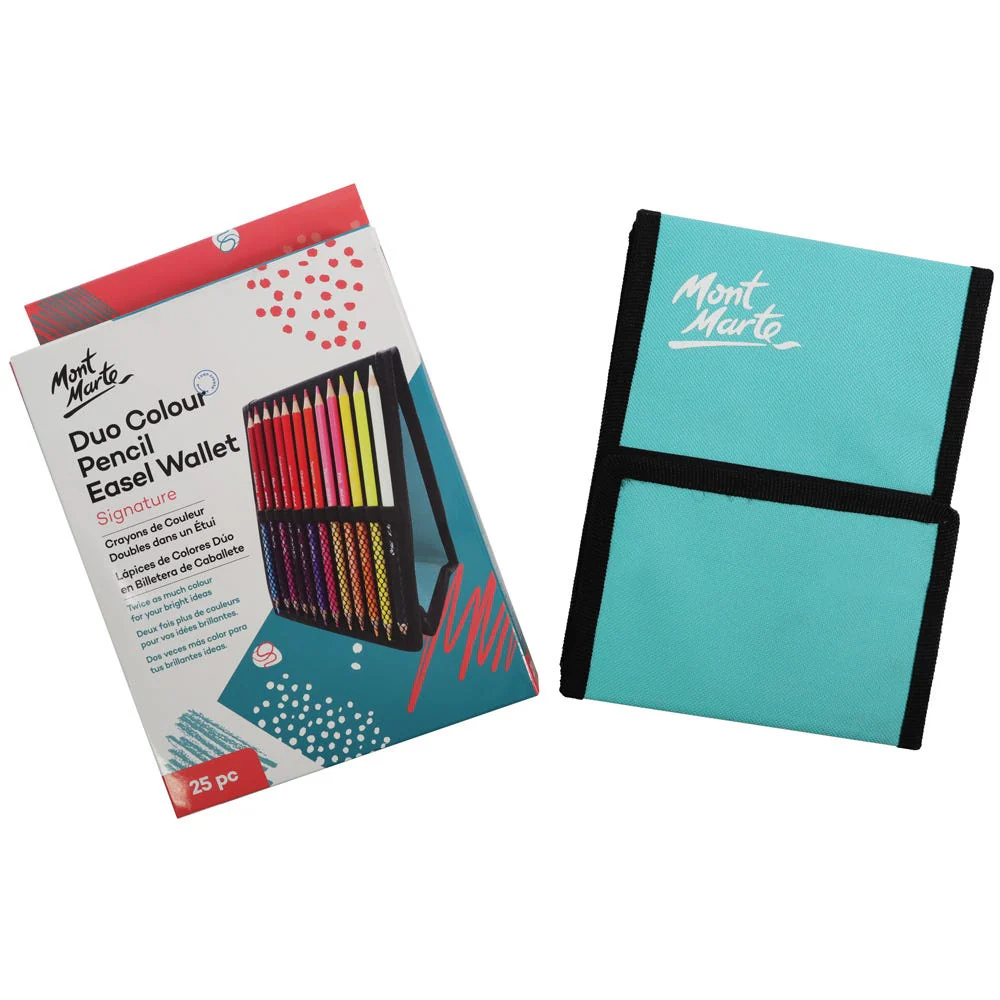 Duo Colour Pencil Easel Wallet Signature 25pc - Image 5