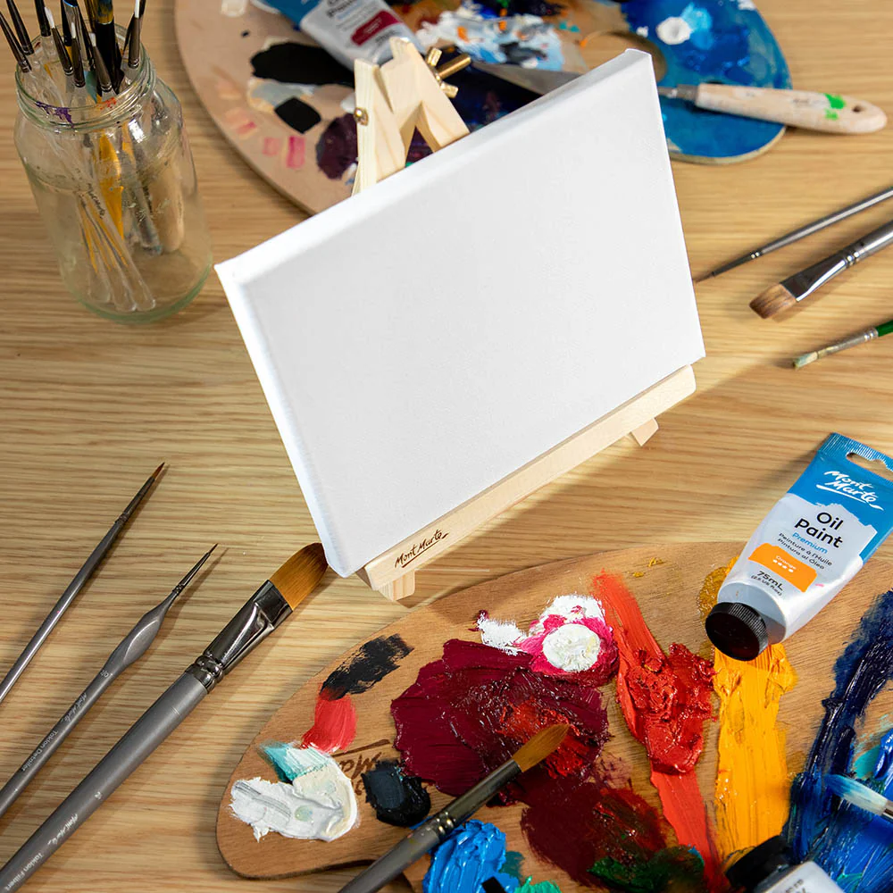 Easel and Canvas Discovery Small 15 x 20cm (5.9 x 7.9in) - Image 9