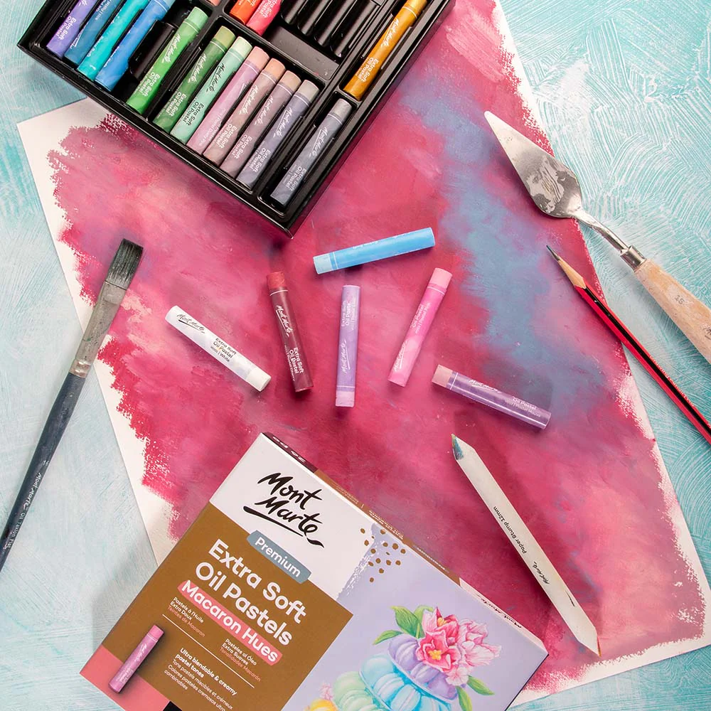Extra Soft Oil Pastels Macaron Hues Premium 26pc - Image 9