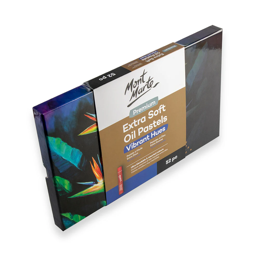 Extra Soft Oil Pastels Vibrant Hues Premium 52pc - Image 3