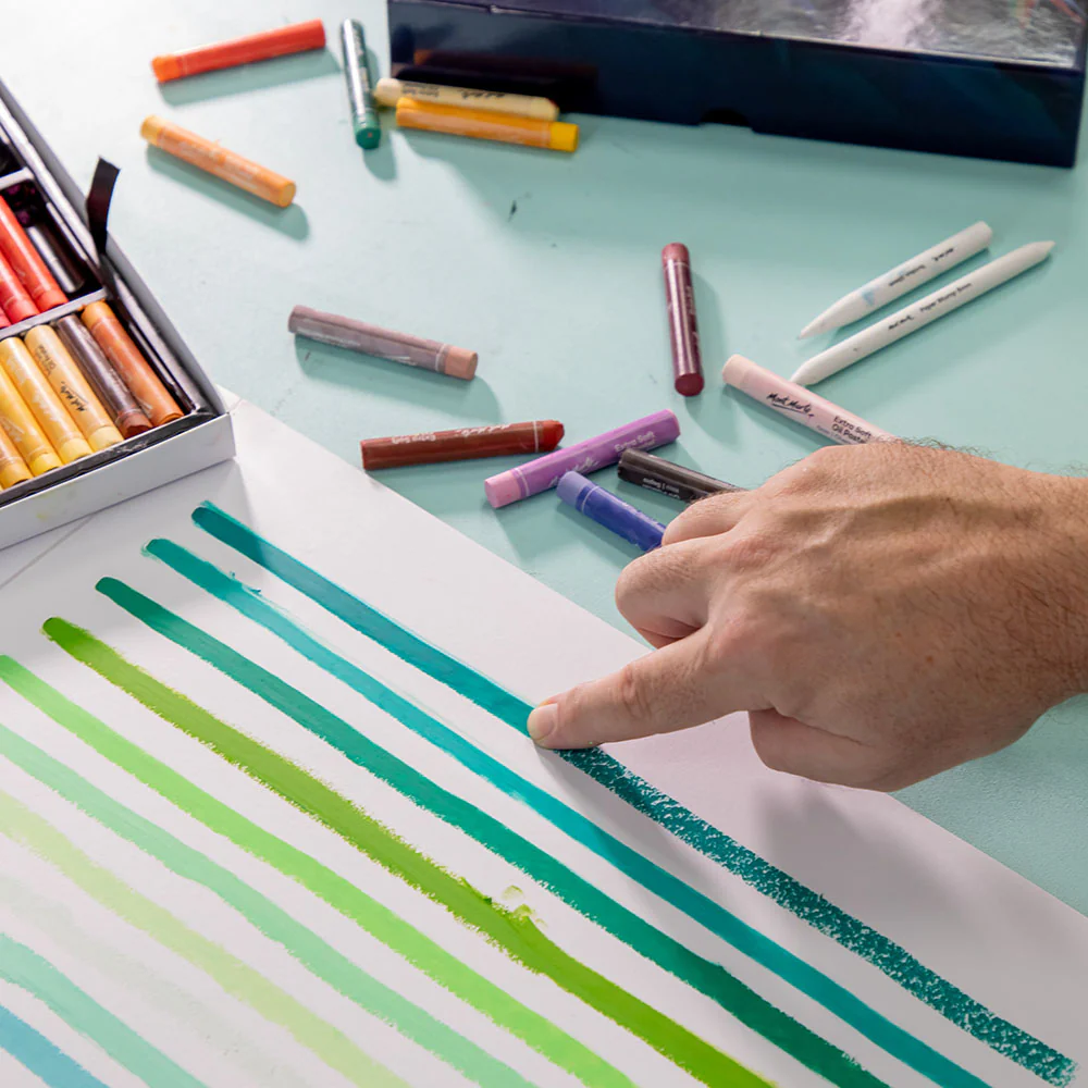 Extra Soft Oil Pastels Vibrant Hues Premium 72pc - Image 7