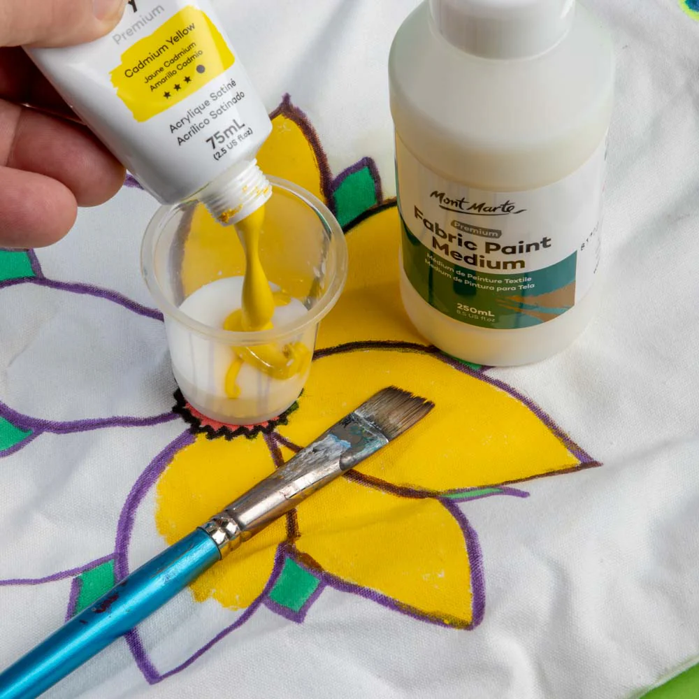 Fabric Paint Medium Premium 250ml - Image 6