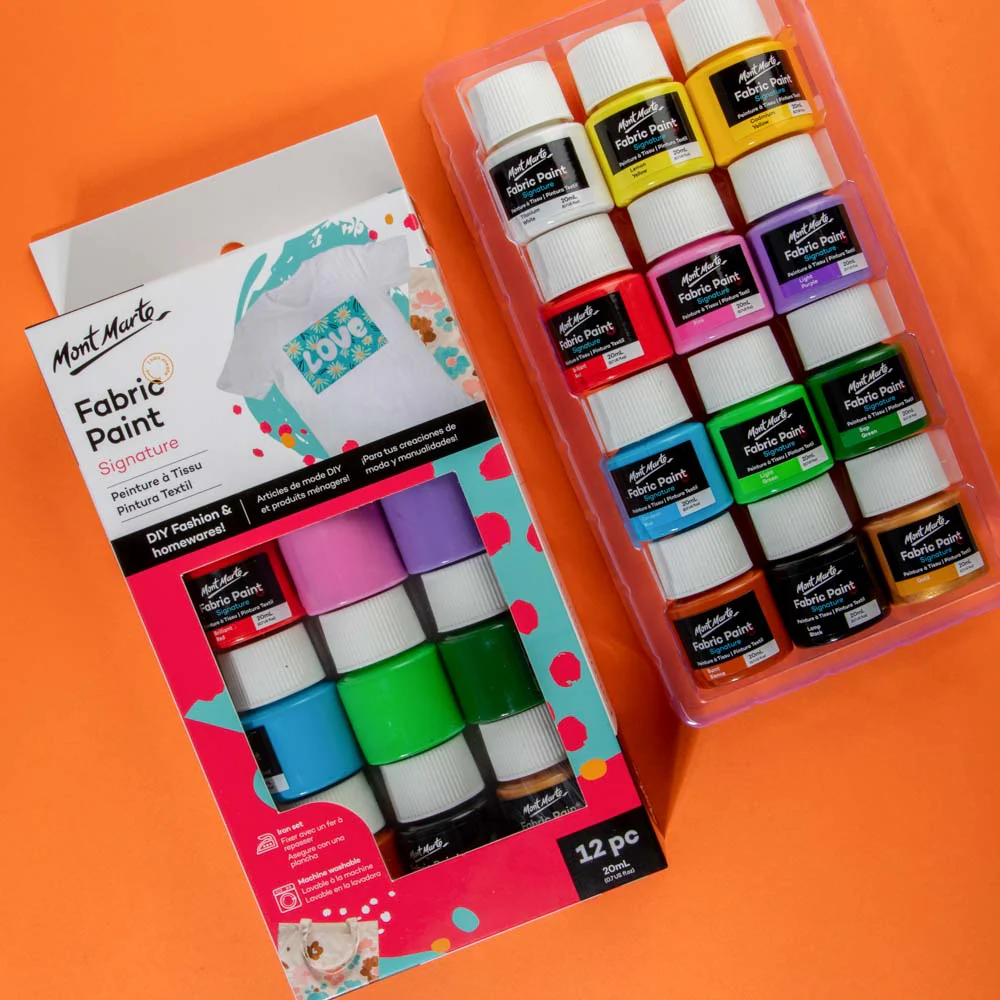 Fabric Paint Signature 12pc x 20ml - Image 8