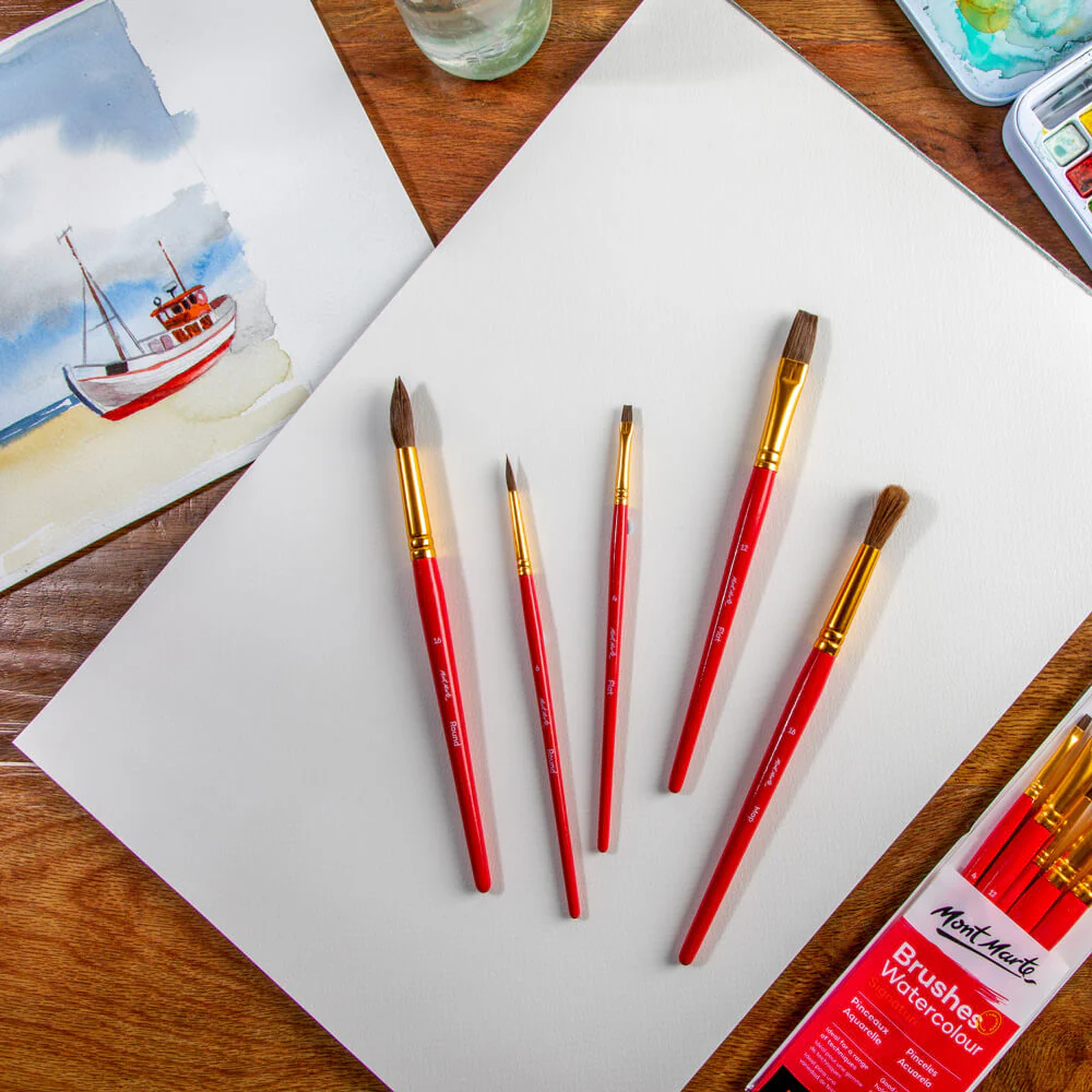 Watercolour Brushes Signature 5pc - Image 7