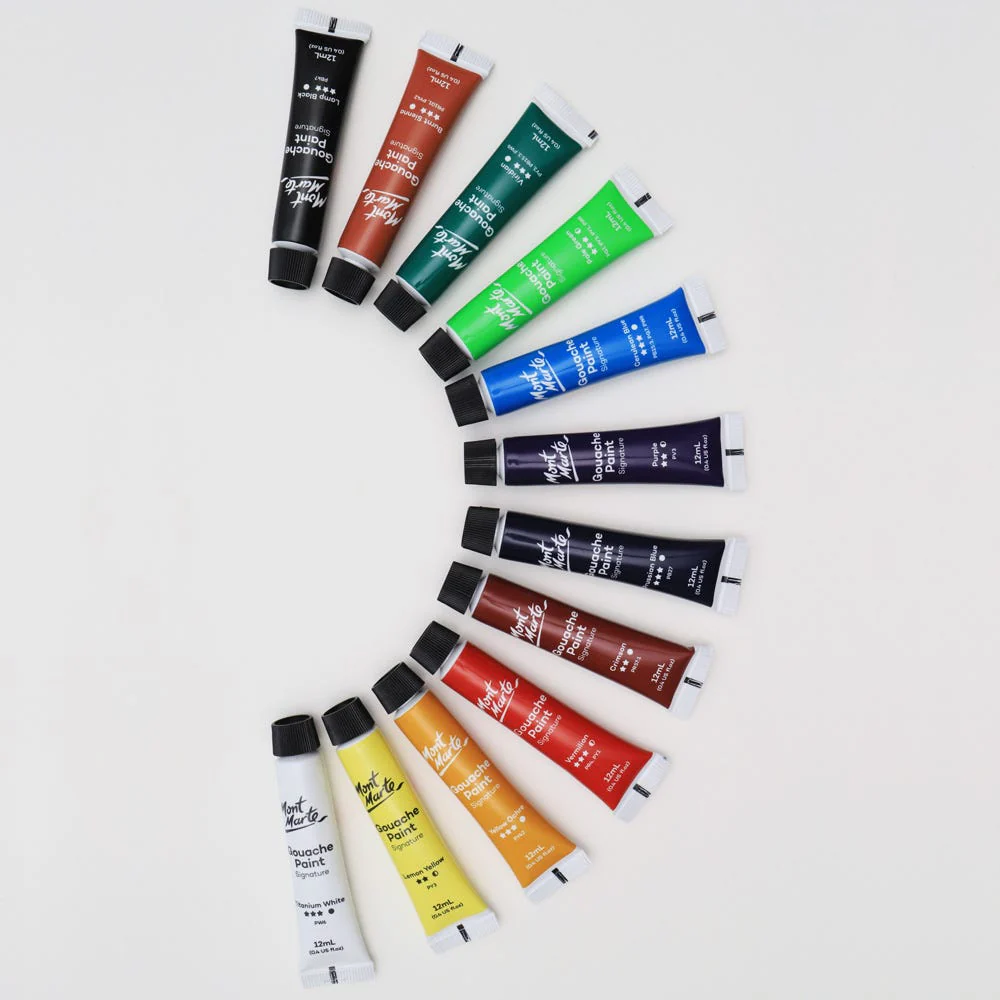Gouache Paints Set Signature 12pc x 12ml - Image 3