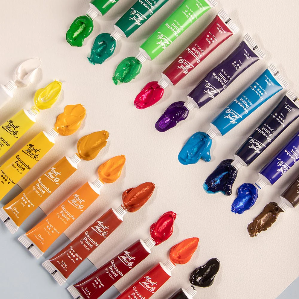 Gouache Paints Signature 18pc x 12ml - Image 6