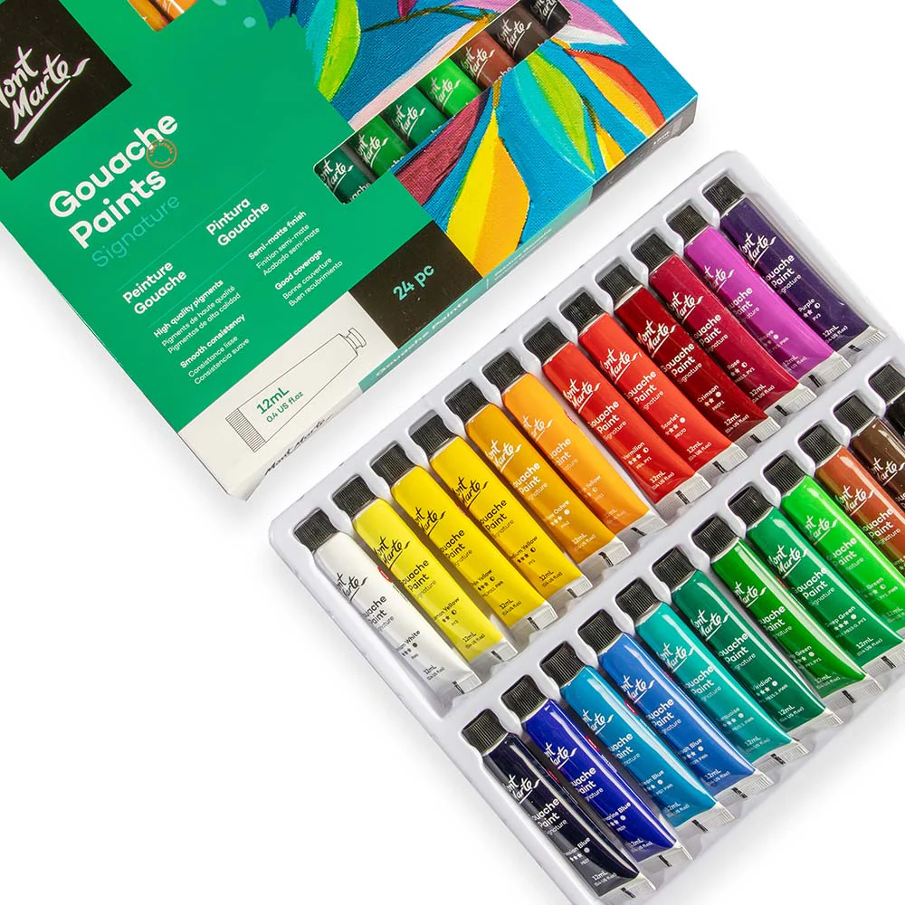 Gouache Paints Signature 24pc x 12ml - Image 3