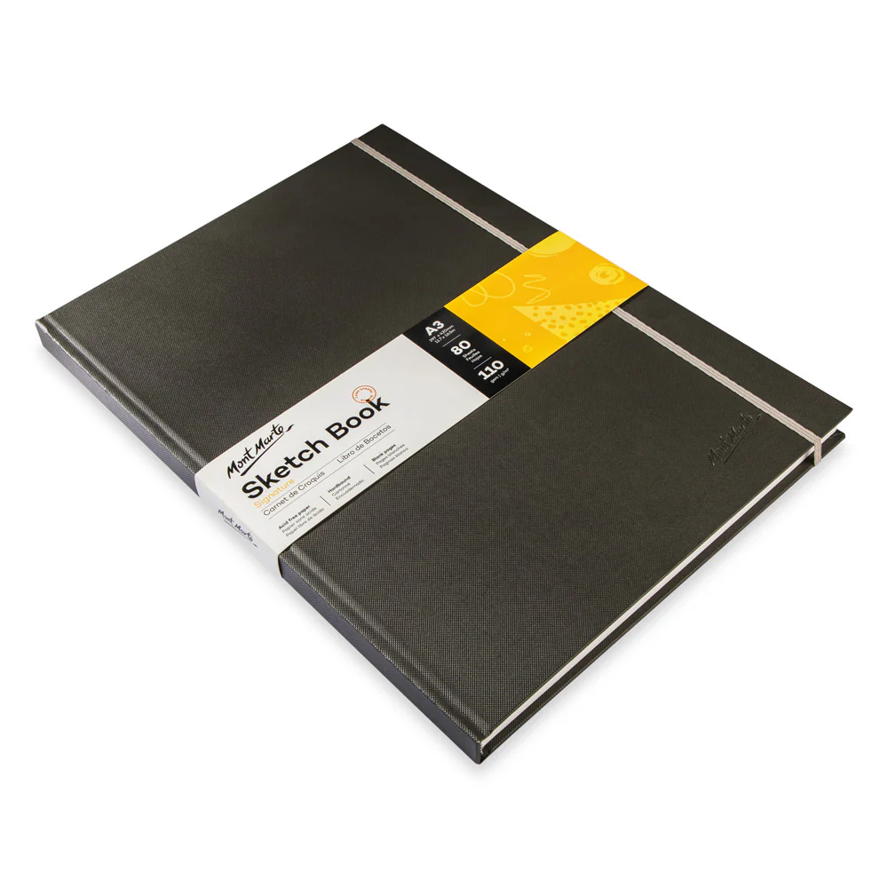 Hardbound Sketch Book Signature 110gsm A3 - Image 2