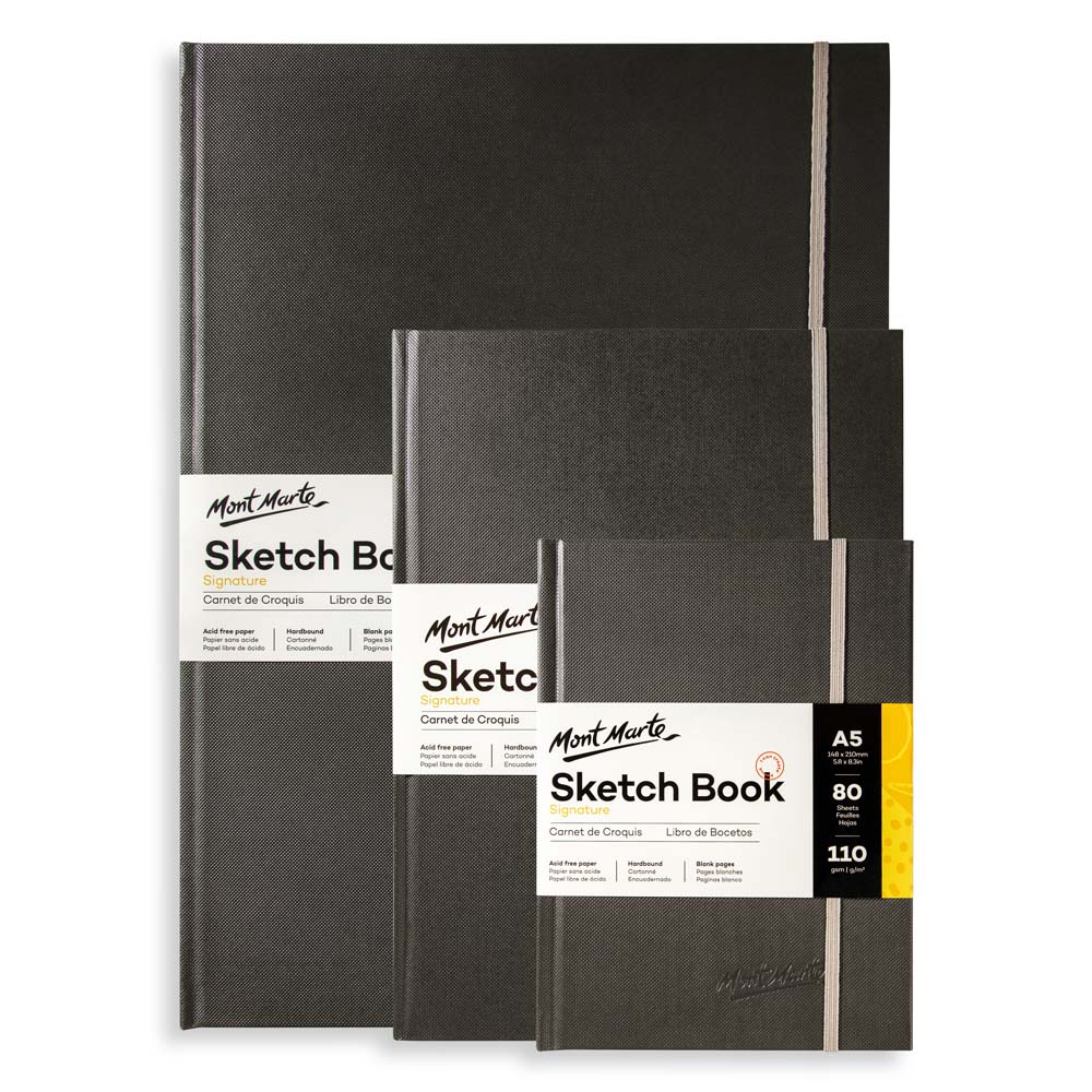 Hardbound Sketch Book Signature 110gsm A3 - Image 4