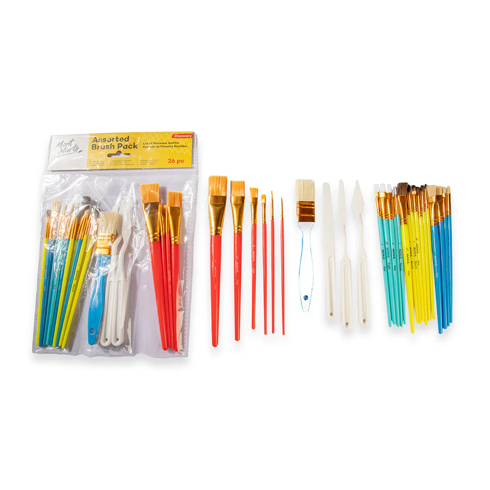 Assorted Brush Pack Discovery 26pc - Image 2