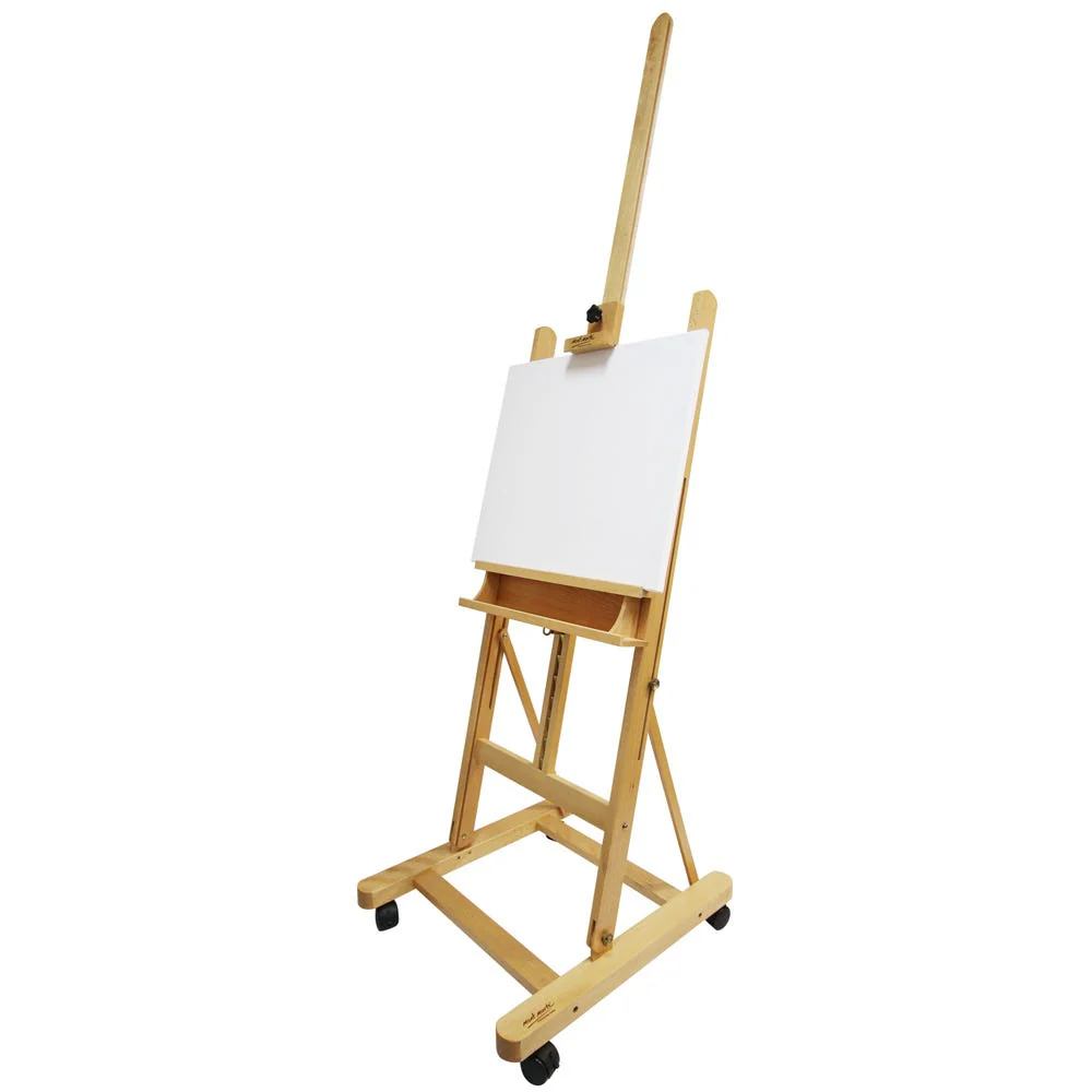 Large Studio Easel with castors - Image 5