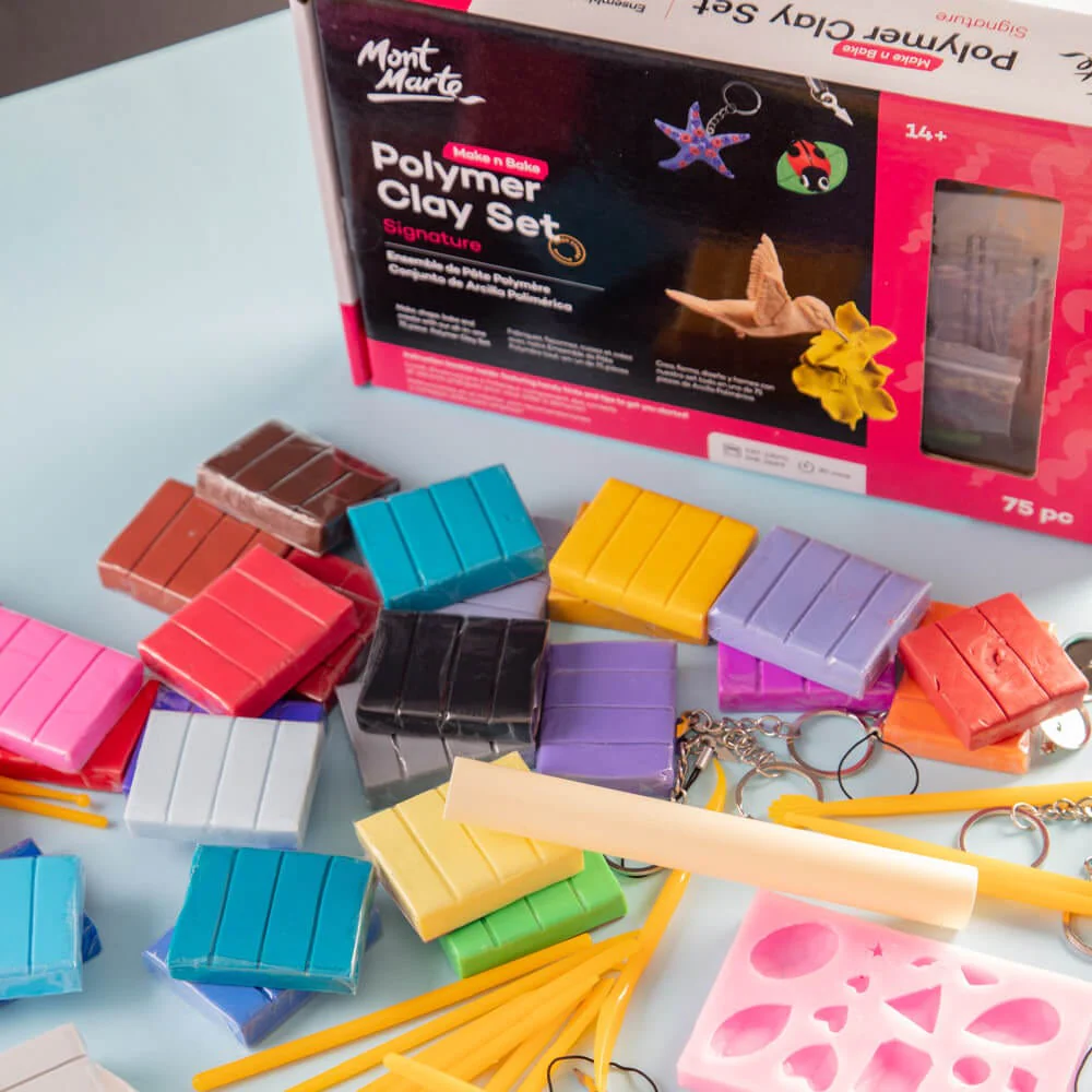 Make n Bake Polymer Clay Set Signature 75pc - Image 8