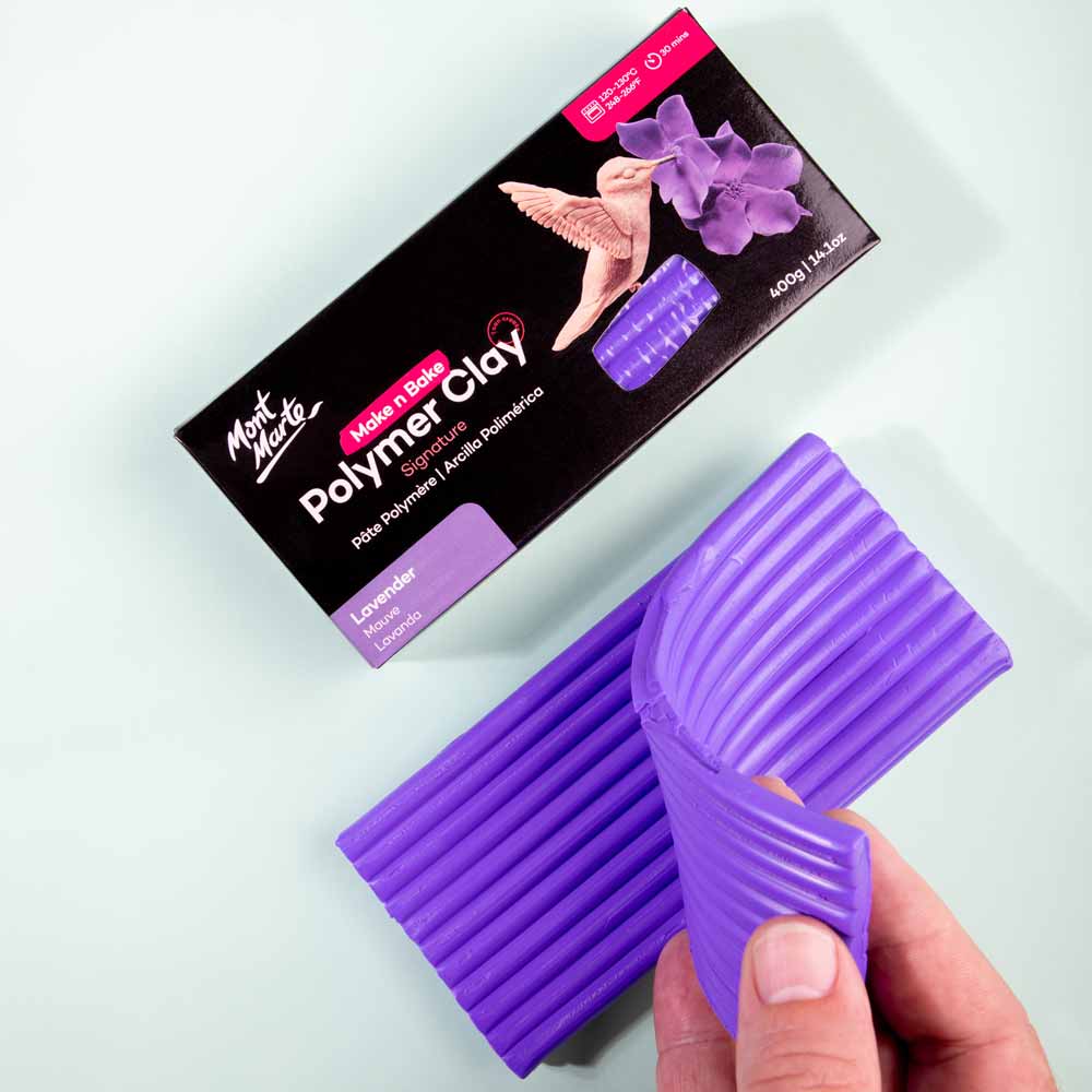 Make n Bake Polymer Clay Signature 400g - Lavender - Image 2