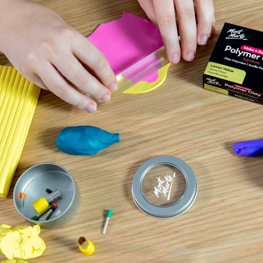 Make n Bake Polymer Clay Signature 400g - Lavender - Image 5