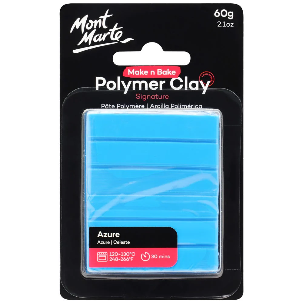 Make n Bake Polymer Clay Signature 60g - Azure