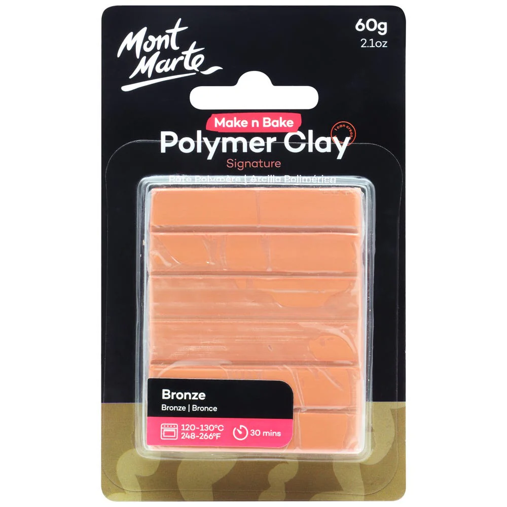 Make n Bake Polymer Clay Signature 60g - Bronze