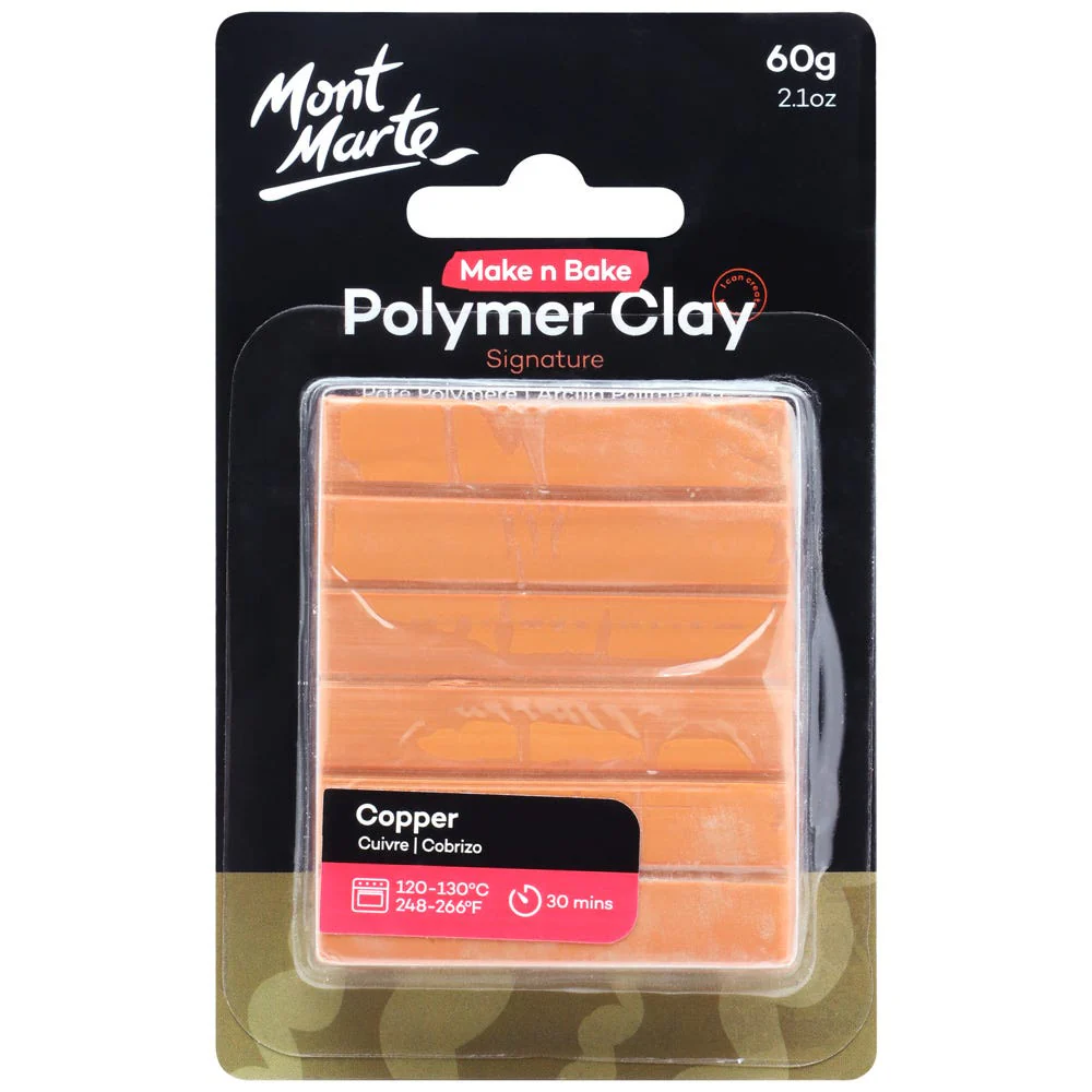 Make n Bake Polymer Clay Signature 60g - Copper