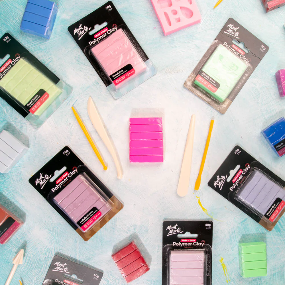 Make n Bake Polymer Clay Signature 60g - Fluoro Pink - Image 8