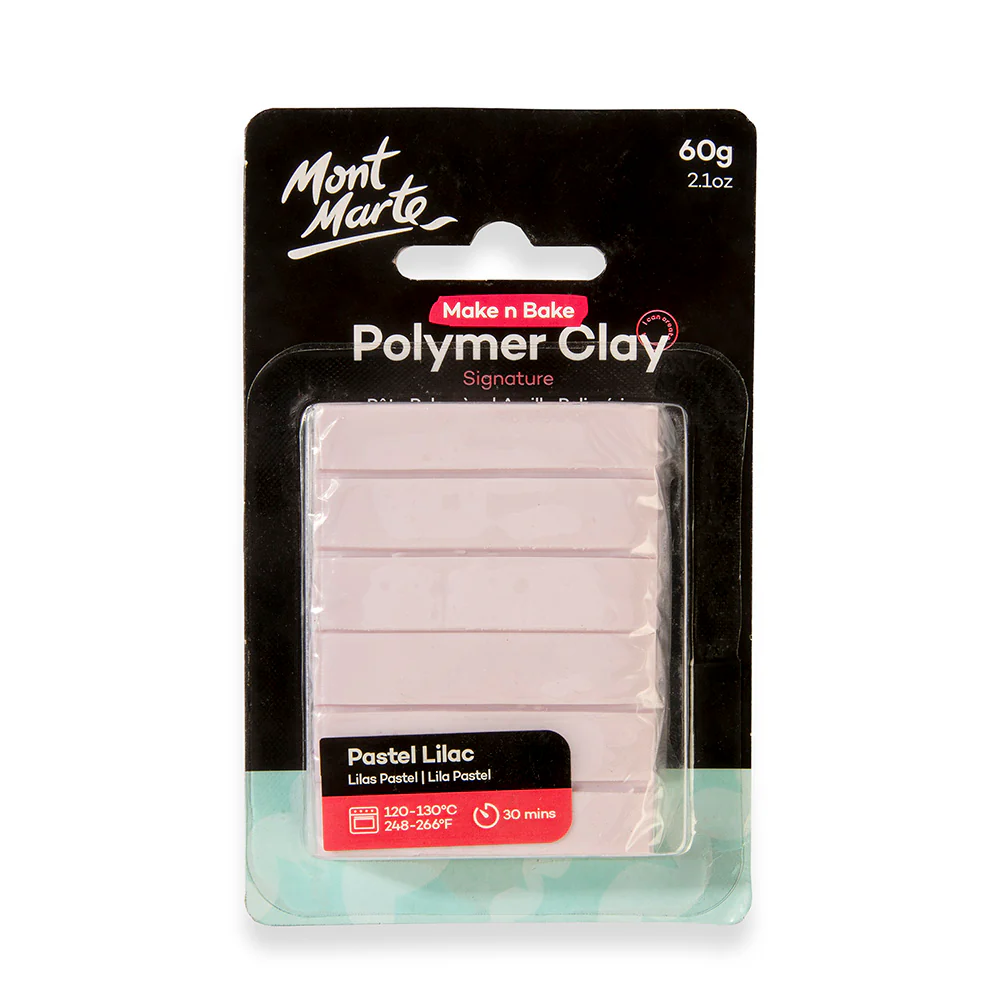 Make n Bake Polymer Clay Signature 60g - Pastel Lilac