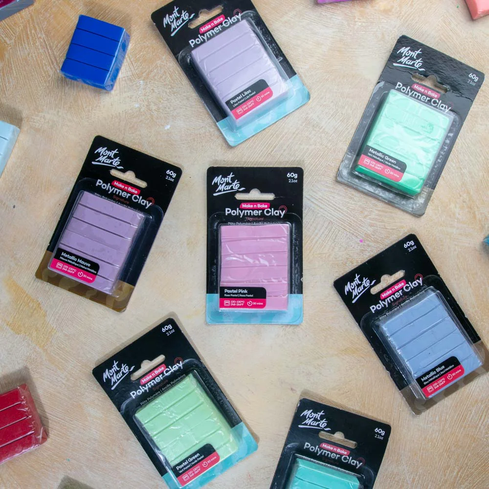 Make n Bake Polymer Clay Signature 60g - Pastel Pink - Image 8