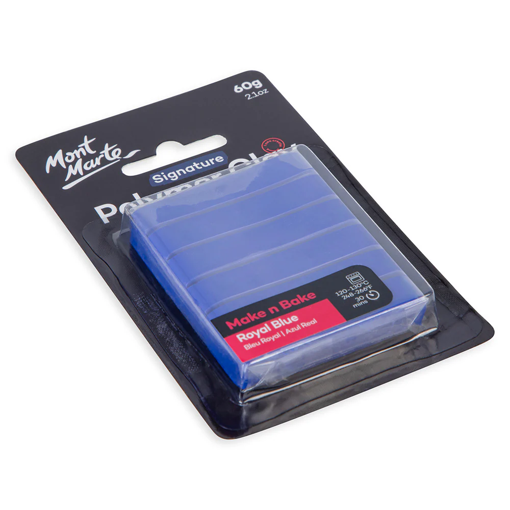 Make n Bake Polymer Clay Signature 60g - Royal Blue - Image 3