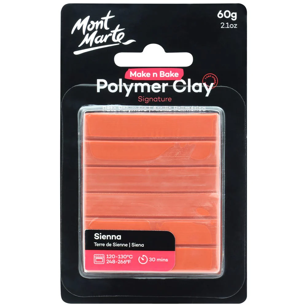 Make n Bake Polymer Clay Signature 60g - Sienna