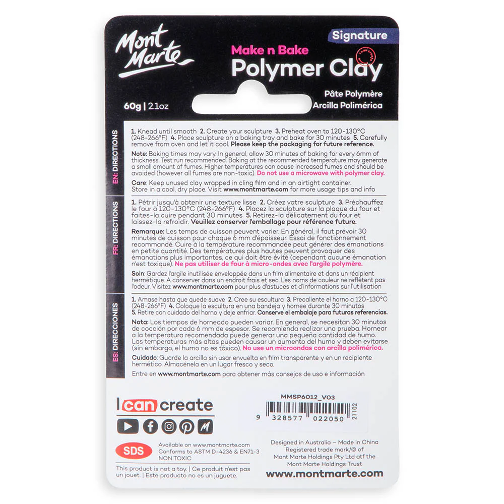 Make n Bake Polymer Clay Signature 60g - Sunflower - Image 3